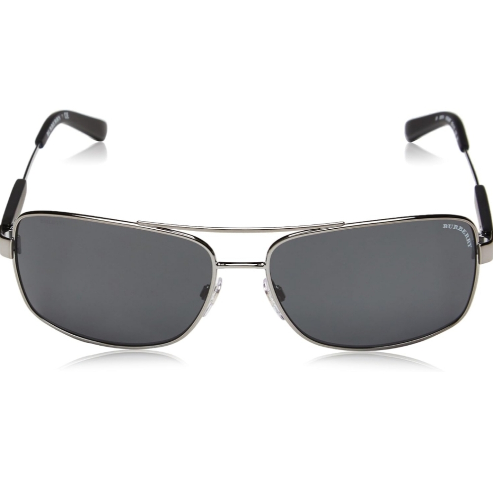 Burberry Black Plaid Sunglasses Men - Picture 2 of 7